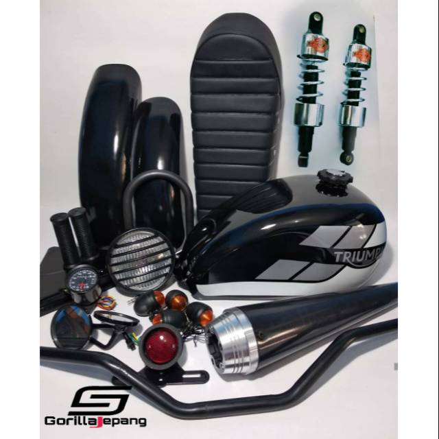 Sepaket tangki japstyle custom full set