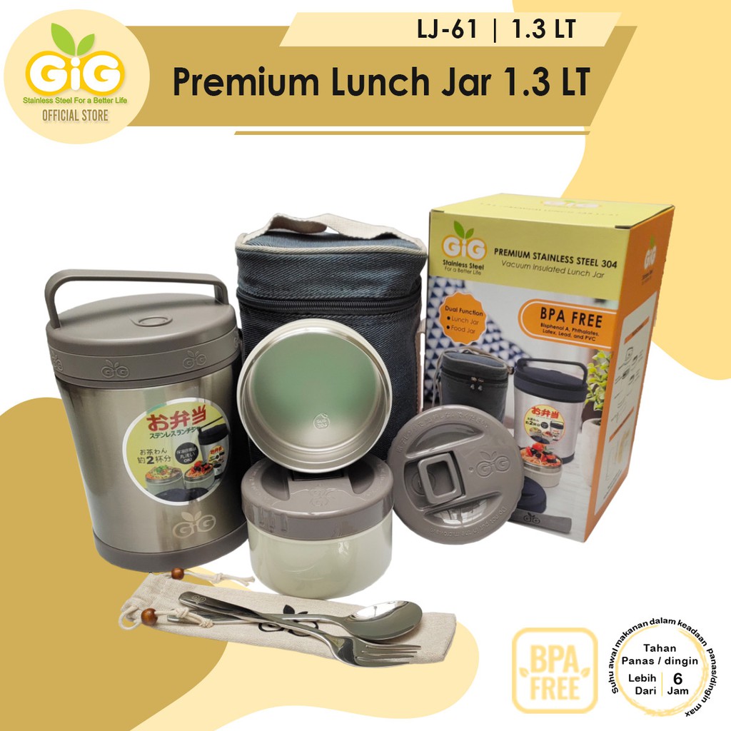 GIG BABY PREMIUM LUNCH JAR - 1,3 LT