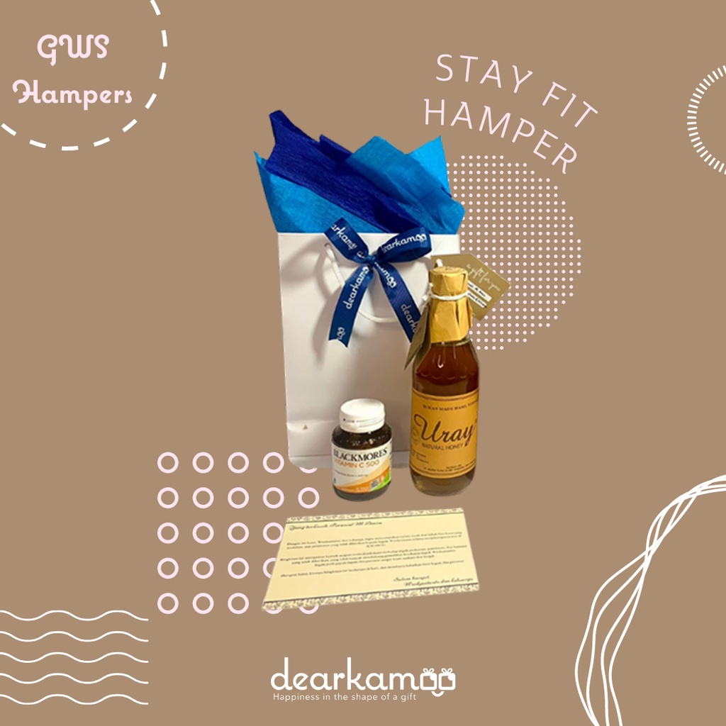 

Get Well Soon Hampers / Vitamin / Madu / Sehat / ISOMAN Gift / Gift box/ Gift set