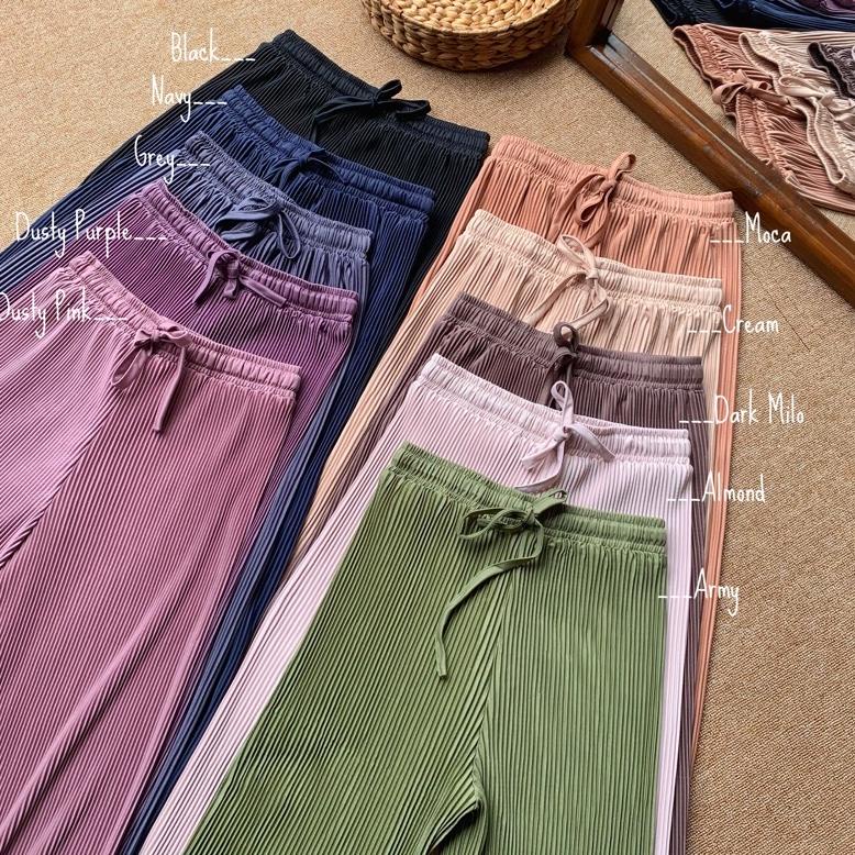 Zara kulot atau Kulot Plisket Lidi "ETH.02Jl22ˣ"