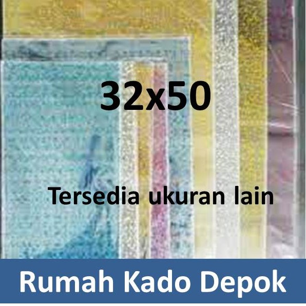 

[32X50] Plastik OPP Bintang isi 12