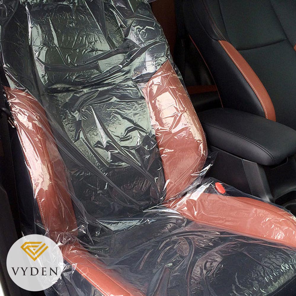 VYDEN Cover Jok Plastik Disposable Detailing Bengkel Poles Mobil MURAH