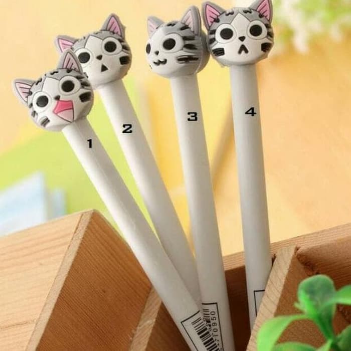 

ABM Grosir - Pulpen Motif Kucing / Bolpoin Baby Cat / Pena Karakter / Bolpen Unik / Alat Tulis / Pen