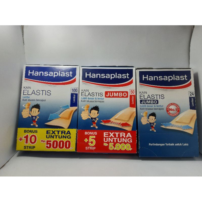 HANSAPLAST / HANSAPLAST JUMBO /HANSAPLAST ISI 100 LEMBAR /HANSAPLAST 50 LEMBAR /HANSAPLAST ISI 24/PL