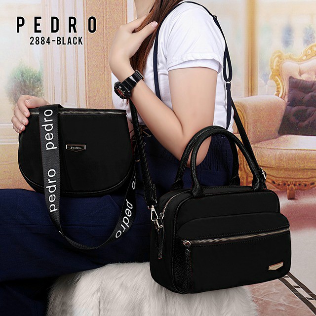 TAS WANITA  Sling Bag *PEDRO* 2884#19 tas Kantor wanita HANDBAG CEWEK IMPORT  MURAH GROSIR