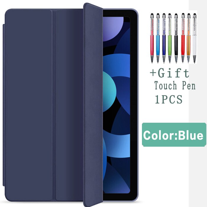 Soft Case Bahan Silikon Tpu Kulit Pu Untuk Ipad 9 2021 Mini 6 8.3 Air 4 10.9 2020 Pro11