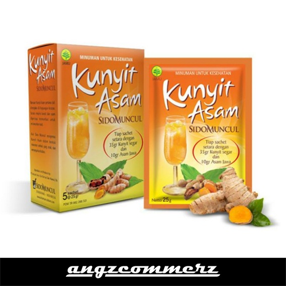 

SIDOMUNCUL Kunyit Asam 5 Sachet Minuman Membantu Melancarkan Haid