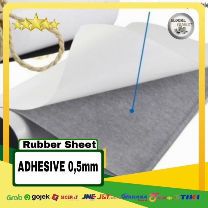 

Rubber Sheet Adhesive Lem 3M 100x60x0,5mm