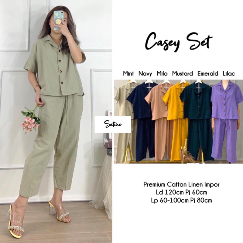 One set premium keren dan fashionable (Casey)
