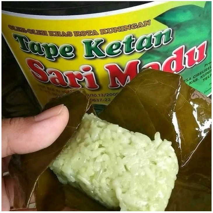 

Tape Ketan sari madu isi 80 Pcs khas kuningan