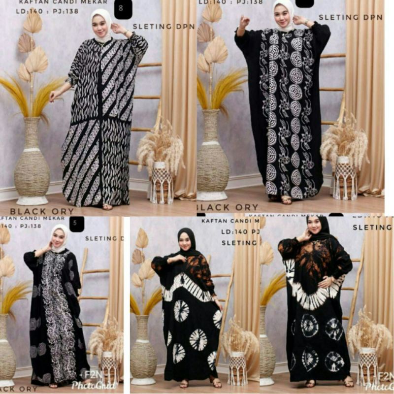 kaftan wanita casual dress fashion muslim