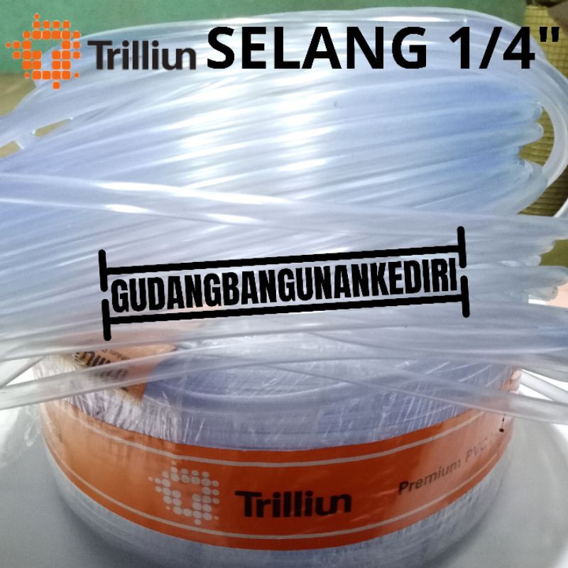 selang 1/4 - selang gelembung - selang aquarium - selang 1/4 inch selang transparan