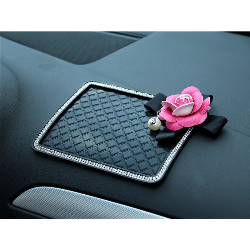Antiselip Dashboard Mobil DAD Bunga Passion Flower Daisy Premium Import