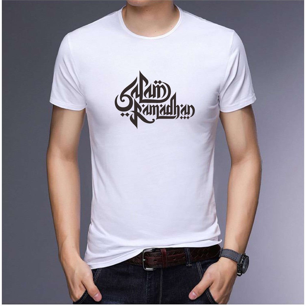 BS/COD/BAJU KAOS TANGAN PANDEK RAMADHAN PRIA REALPICTURE