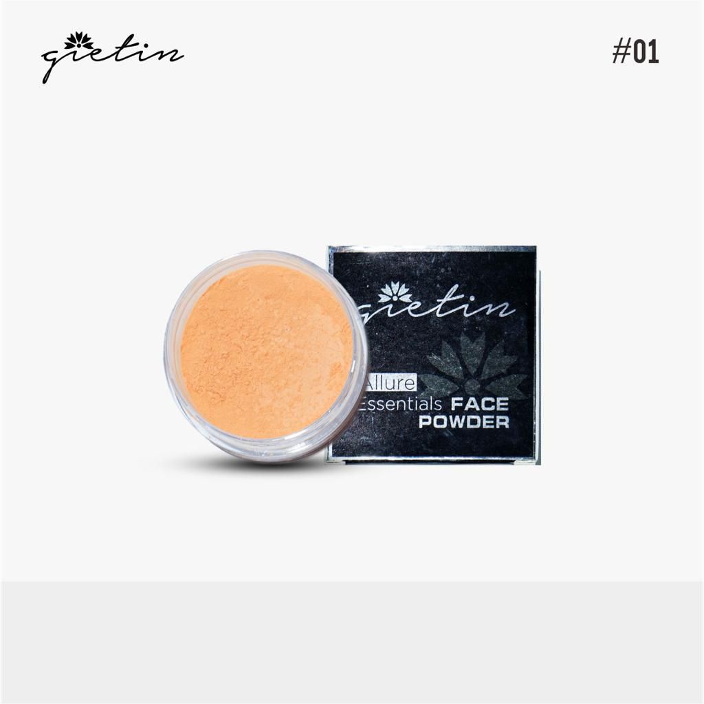 ASK Gietin Allure Essentials Face Powder Loose Powder Bedak Tabur FACE GT06 ORIGINAL BPOM