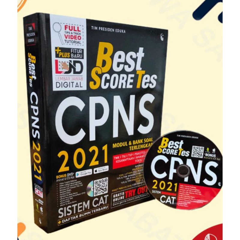 Buku BEST SCORE TES CPNS 2021