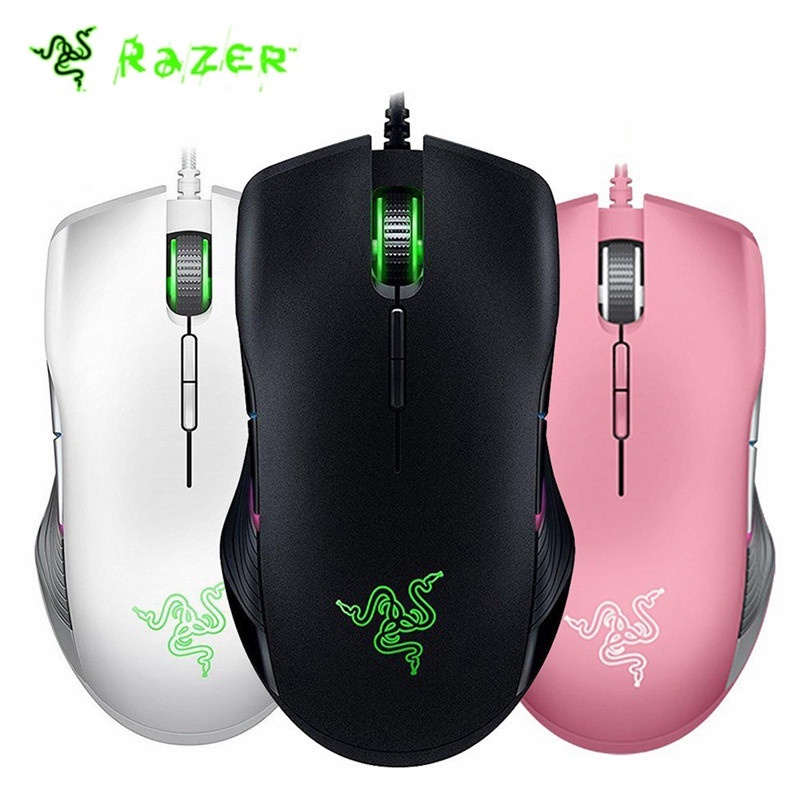 Razer Mouse Gaming 16000 DPI 9 Tombol Sensor Optik 5G Dengan Kabel Usb