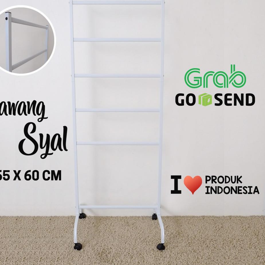 

❂ RAK GAWANG SYAL 60 CM KERUDUNG GANTUNGAN JILBAB KERTAS KADO ○