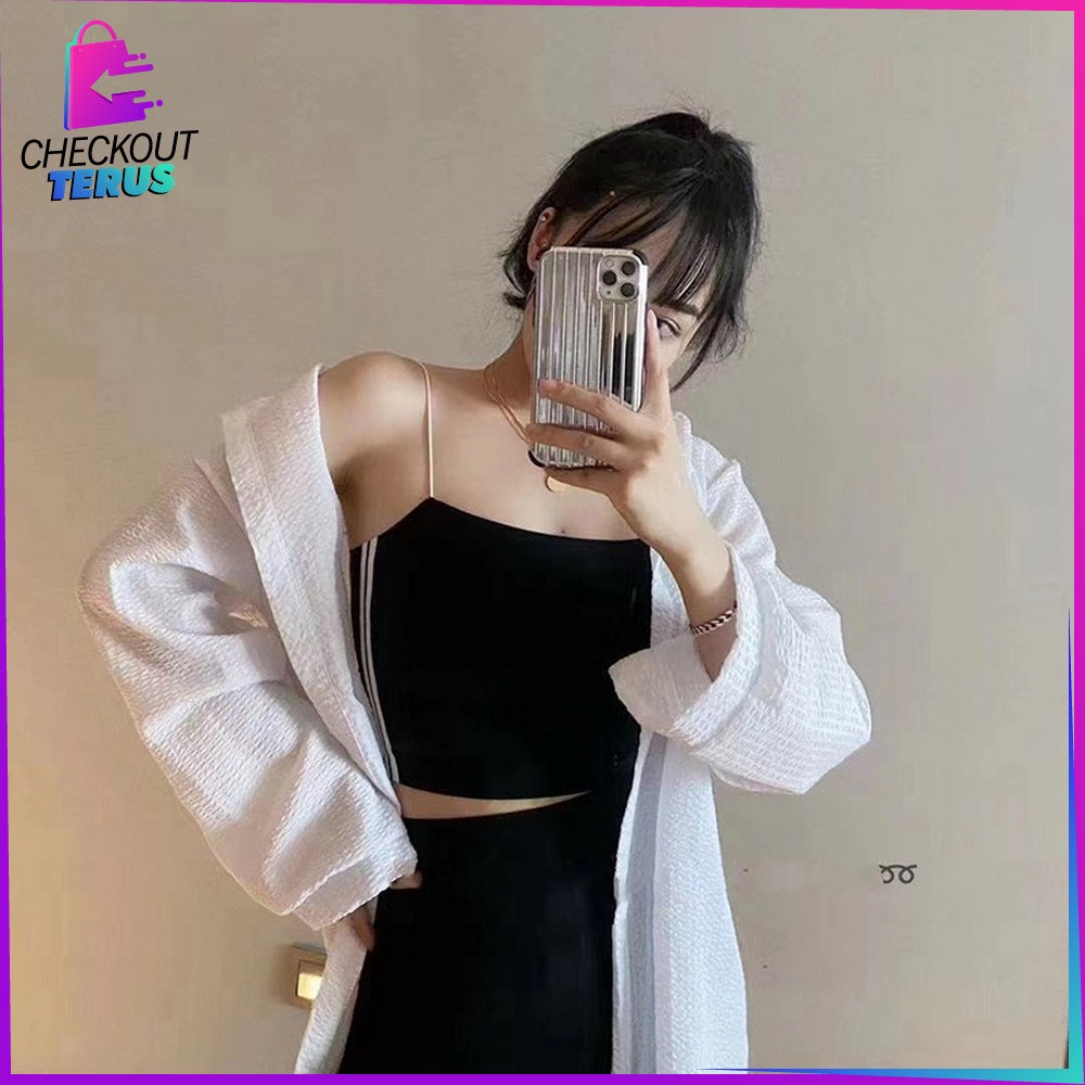 CT P103 Bra Kembem Wanita Crop Top Kembem Tali Wanita Pakaian Dalam Wanita Tank Top Wanita Pakaian Dalam Atasan Wanita