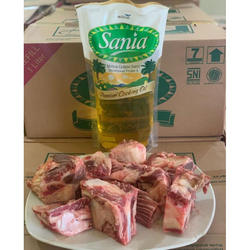 

Paket Tulang Iga depan + Minyak 1L