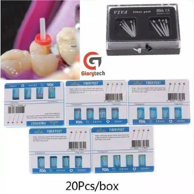 Jual Dental fiber post drill fiberpos / DENTAL FIBER POST GIGI / Post