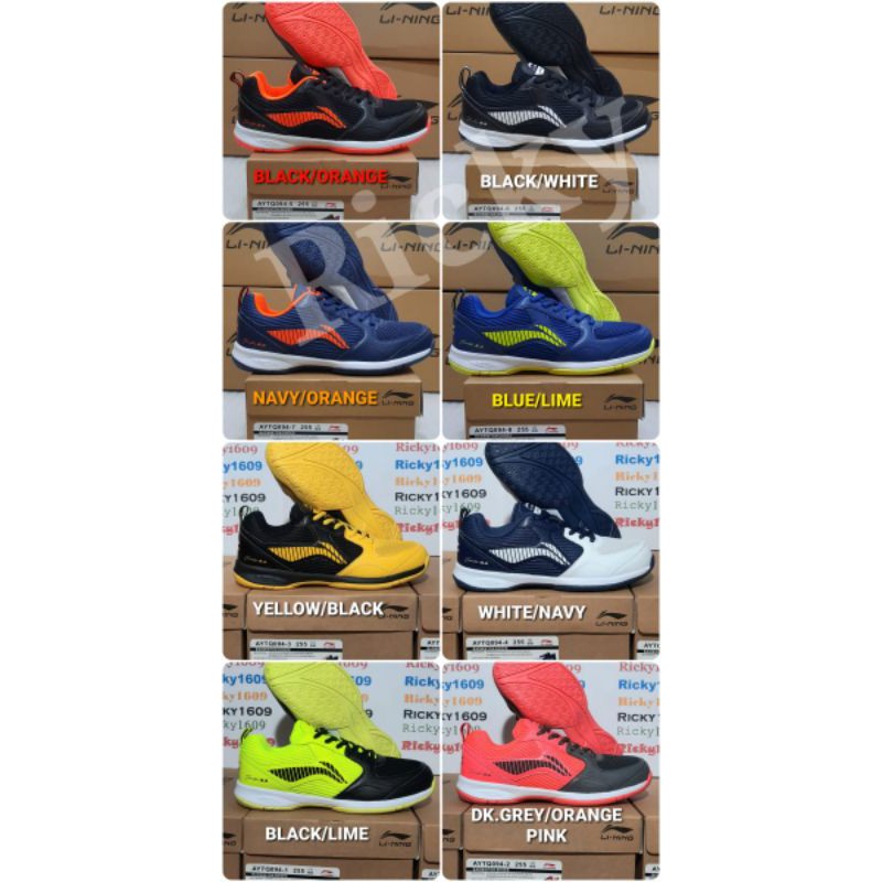 SEPATU BADMINTON LINING ATTACK G7 - CUSHION - SOLID SYTEM - ORIGINAL LI-NING