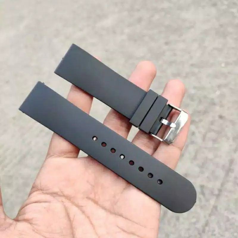 STRAP TALI JAM U-BOAT UBOAT TALI JAM TANGAN U BOAT U-BOAT 24MM HITAM