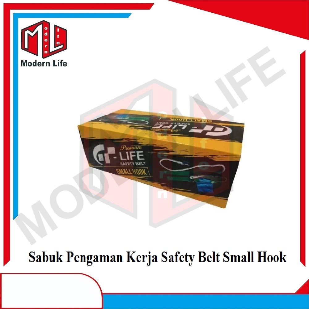 SAFETY BELT PINGGANG SMALL HOOK / SABUK PENGAMAN INDRUSTRIAL ( HIGH QUALITY )