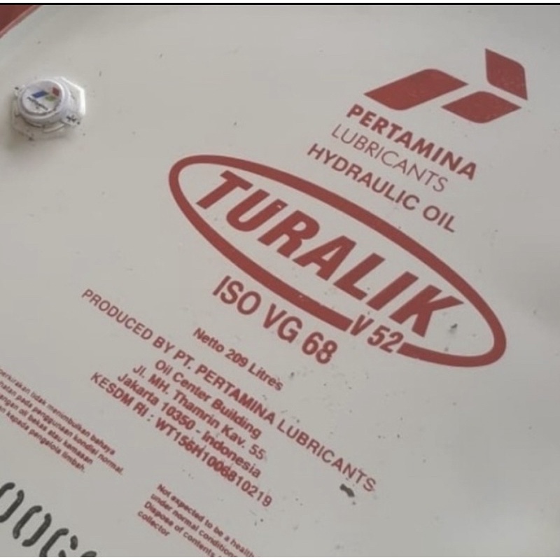 Oli Hidrolik PERTAMINA TURALIK V 52