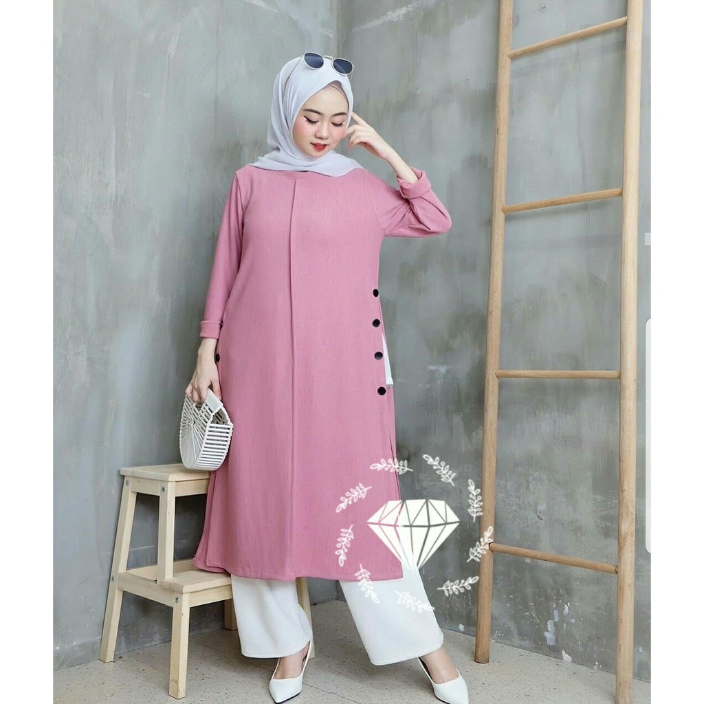 TUNIK RODHIA 3Warna