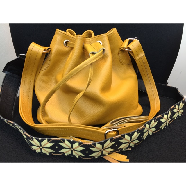 Tas Serut Kulit Sapi Free Tali Tas Etnik