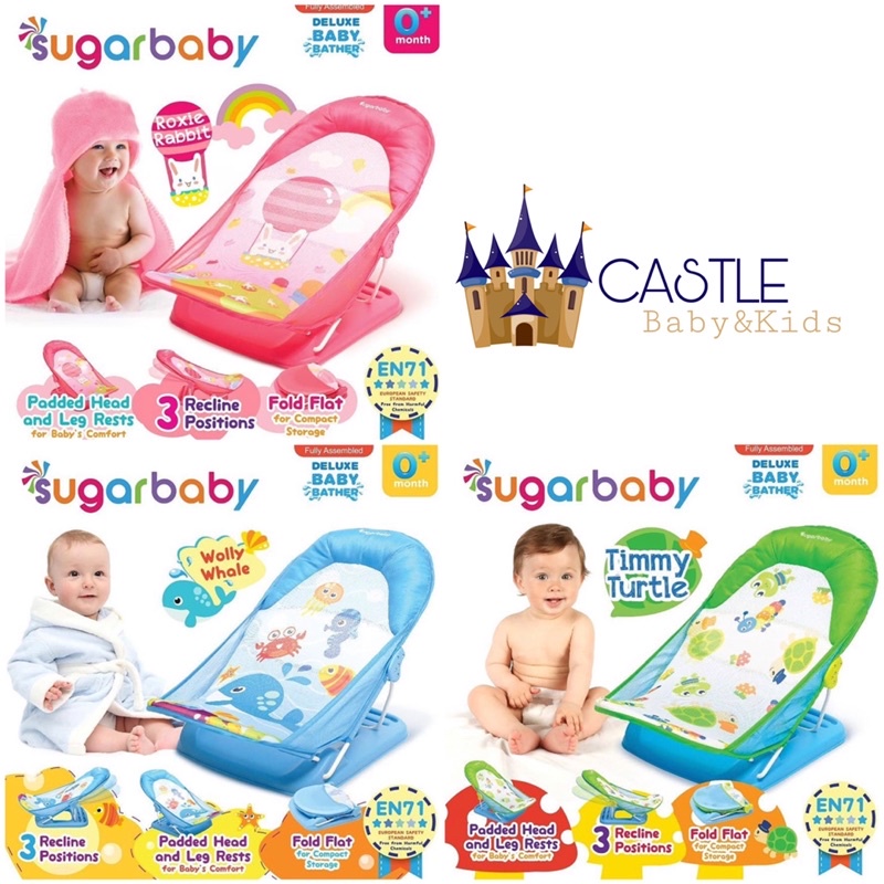 Castle - Sugar Baby Bather - Bathub Baby - Tempat Mandi Bayi - Kado Bayi NewBorn