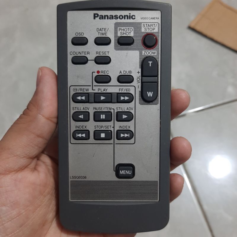 REMOTE REMOT PROYEKTOR PROJECTOR PANASONIK LSSQ0336 ORIGINAL ASLI