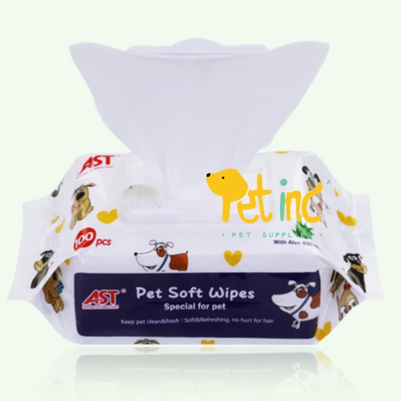 Special for pet soft wet wipes 100 sheet