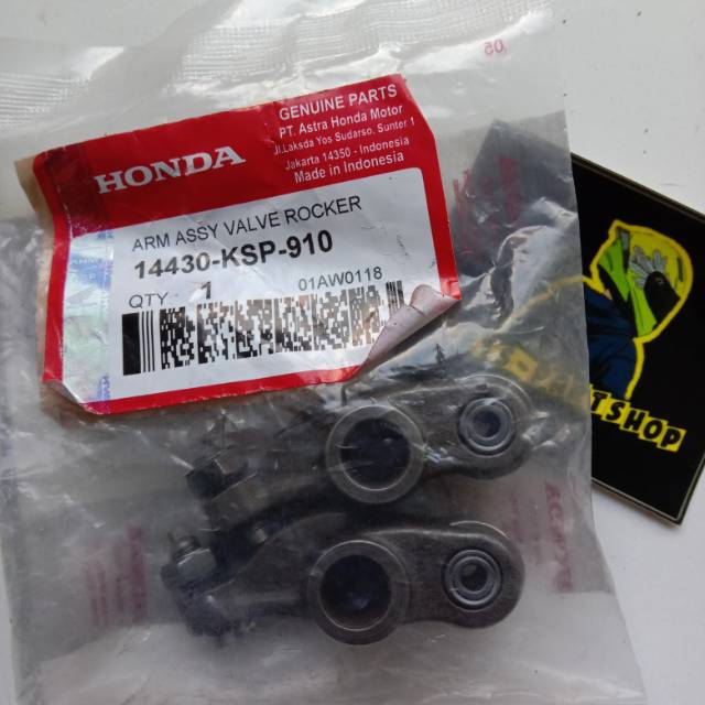 ROCKER ARM / PELATUK / SEPATU KLEP HONDA MEGAPRO NEW MONOSHOCK KODE PART 14430 KSP 901 Rp