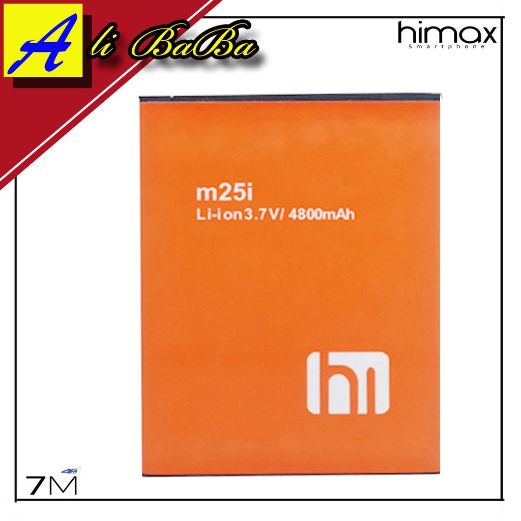Baterai Handphone Himax 7M Himax M25i double Power Himax Batre Himax M25i Batu Batre HP Himax 7M