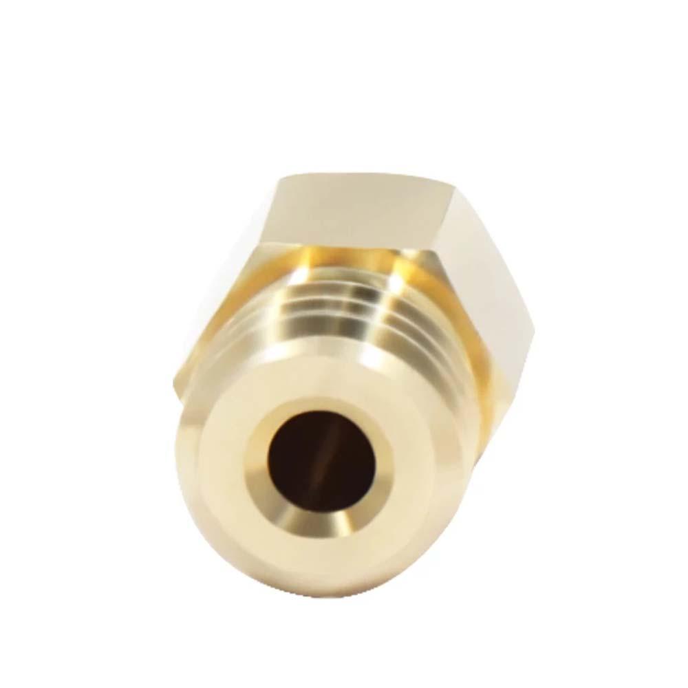 AUGUSTINA MK8 Brass Nozzle 0.6mm 0.4mm Threaded Filament CR10 CR10S Copper 0.2mm Print Head Nozzle