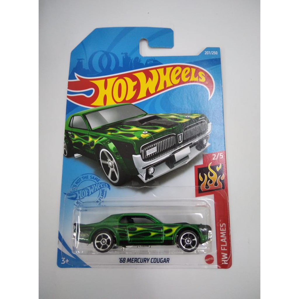 Diecast Hot Wheels 68 MERCURY COUGAR Hijau HW Hotwheels Mobil Mainan Anak Lot L 2021