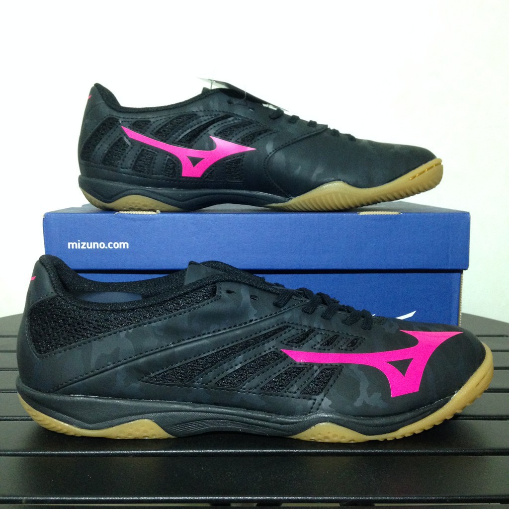 Sepatu Futsal Mizuno Basara 103 Sala IN Black Q1GA173160 Original BNIB