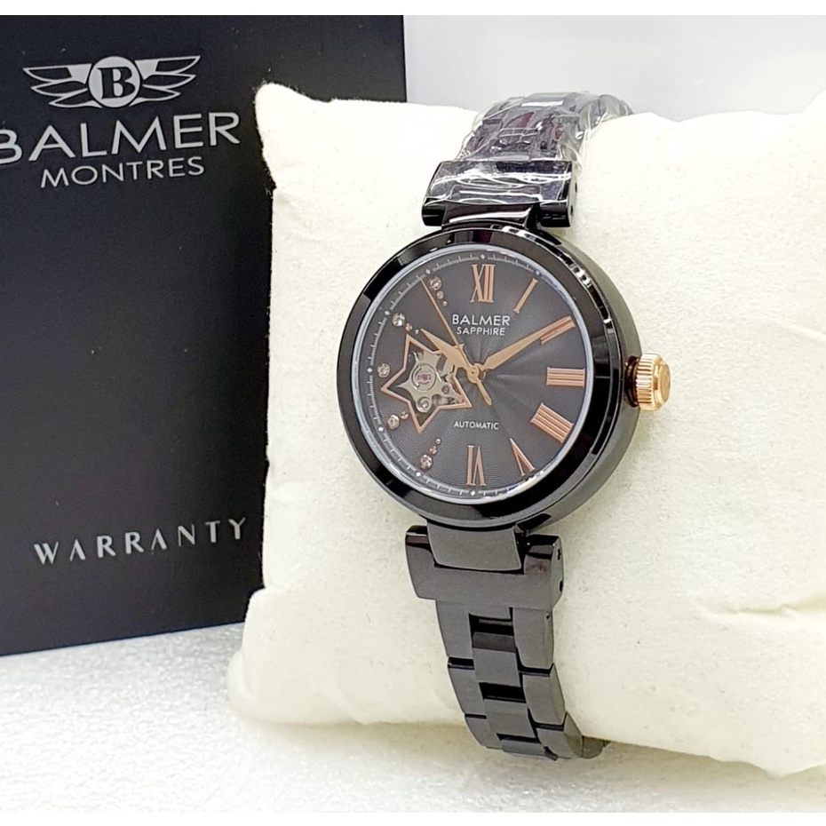 Jam tangan wanita BALMER 7996 Automatic Sapphire Original