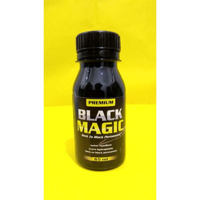 Penghitam Body Motor Perawatan Cat Dashboard Mobil / Black Magic Premium 65ml