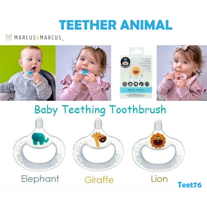 TEET76 TEETHING TOOTHBRUSH MARCUS AND MARCUS GIGITAN BAYI