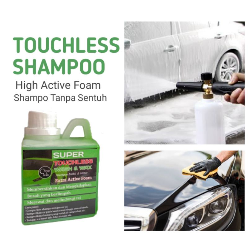 Shampoo Mobil dan Motor Touchless Cuci Tanpa Sentuh