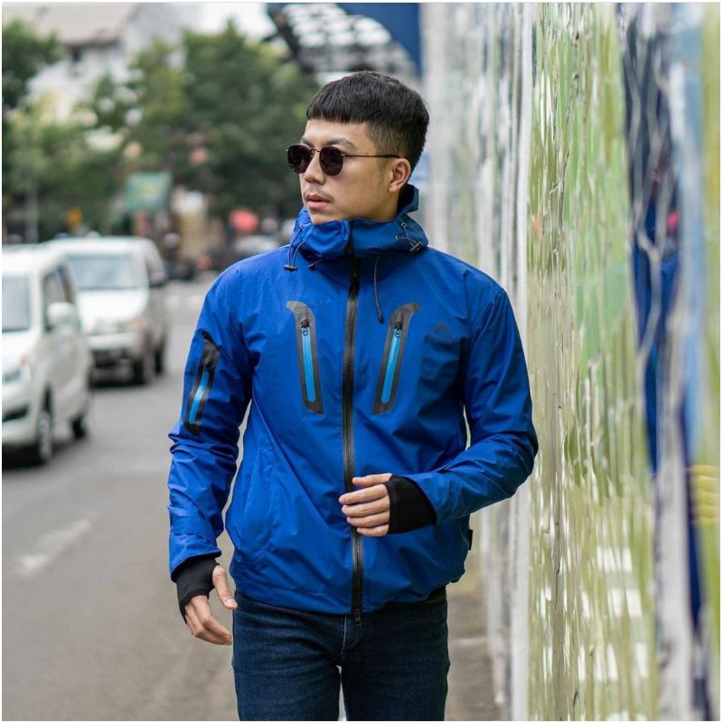 Jaket Triple GoreTex packlite active jacket - Jaket Waterproof Windproof - Jaket triple summit