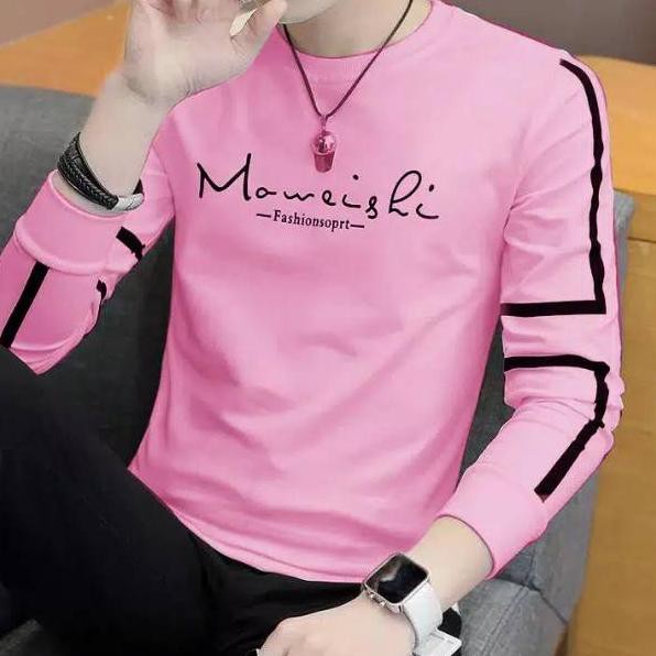 Shopee COD.. Kaos Korea lengan panjang /DANILO/ Trendy す