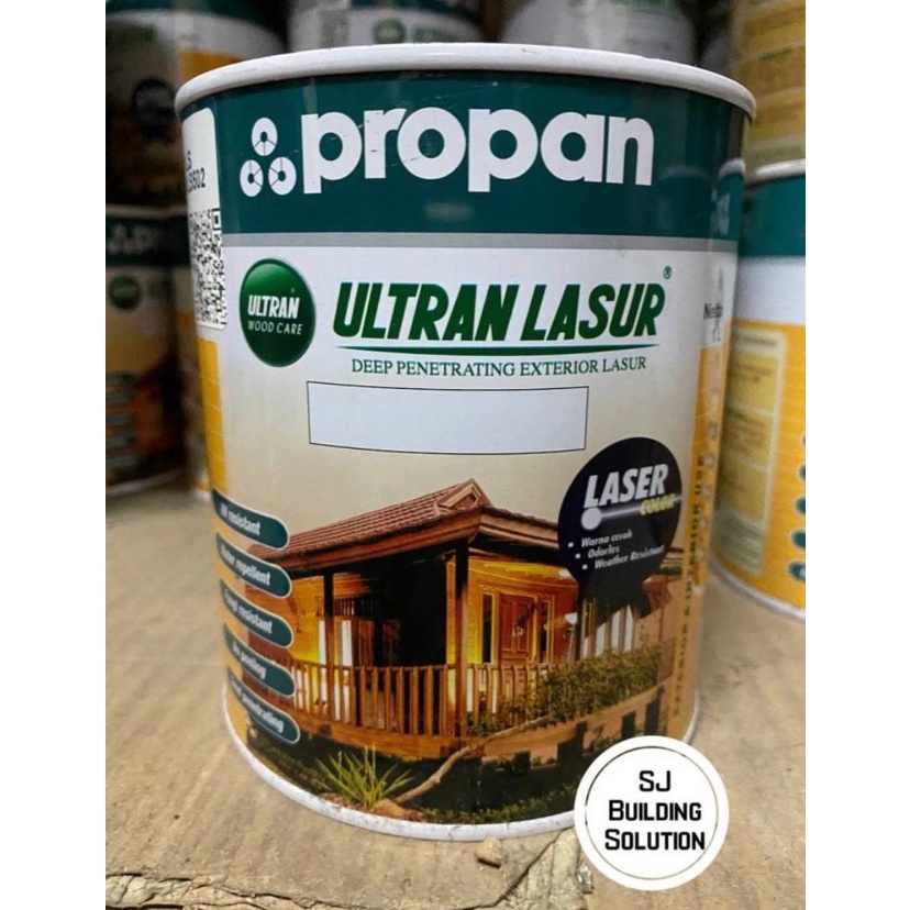 Cat Kayu Propan Ultran Lasur EL-501 Natural 1 L Liter Gloss Dof Satin