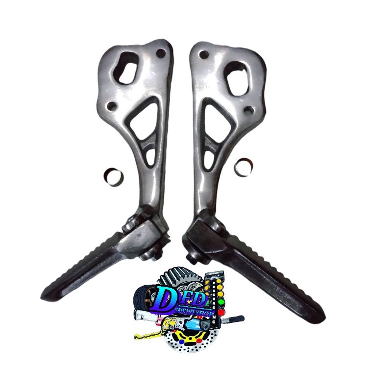 Postep ninja r non jomblo step Ninja R non jomblo knalpot cobra foot step belakang