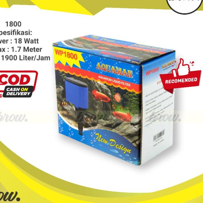 Terbaik POMPA CELUP AQUARIUM AQUAMAN 1800 POWER HEAD AKUARIUN AQUASCAPE