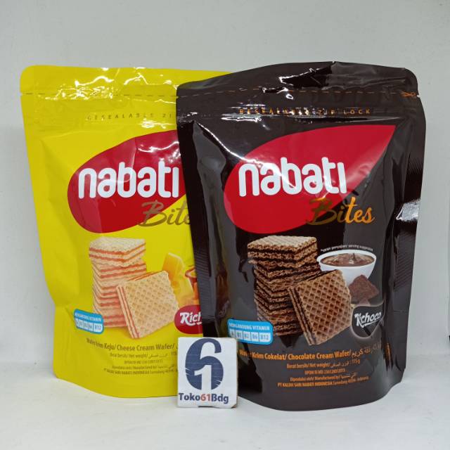 

Nabati Richeese / Richoco Wafer Pouch 115gr /wafer coklat / keju