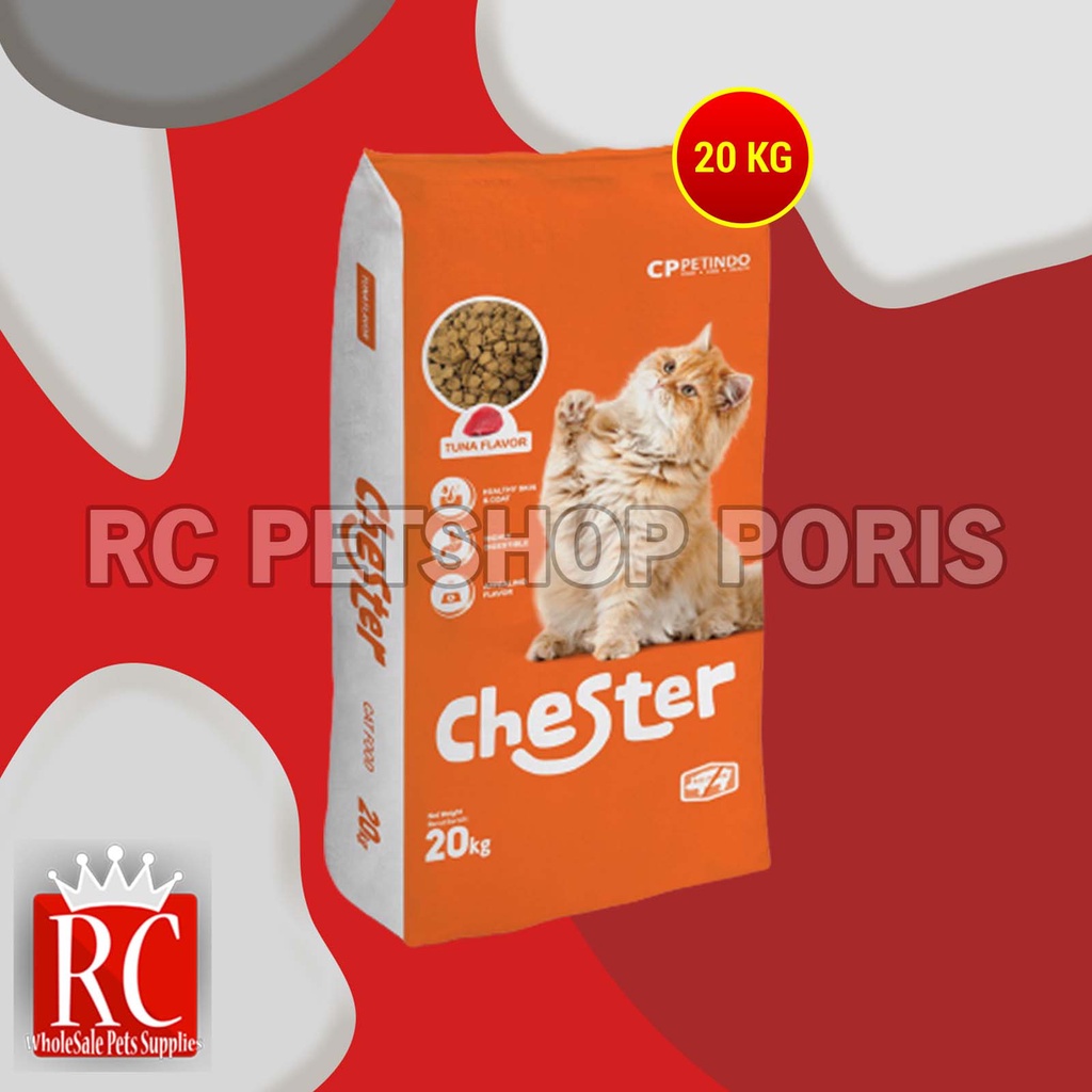 Chester Cat Food Adult Makanan Kucing Dewasa Tuna 20 Kg